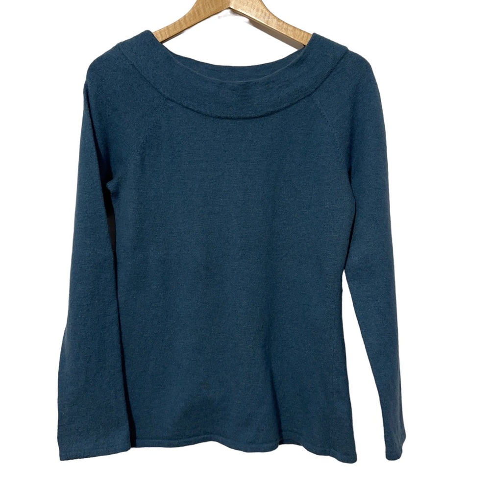 Carole Little Angora Wool Blend Cardigan Sweater Womens Size L